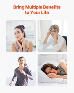 image-VEVOR Hydrogen Inhalation Machine, 99.99% High Purity Hydrogen Inhaler, HO-Separated 180ml/min (120 H+60 O) Dual Port Hydrogen Oxygen Inhaler, Hydrogen-Rich Water Generator for Home Travel