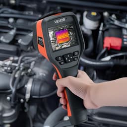 image-VEVOR Thermal Camera, 256 x 192 IR Resolution, Handheld Thermal Imaging Camera with 2MP Visual Camera, 25HZ Refresh Rate Infrared Imager with 3.5-Inch Touch Screen, -4°F to 1022°F, WIFI Supported
