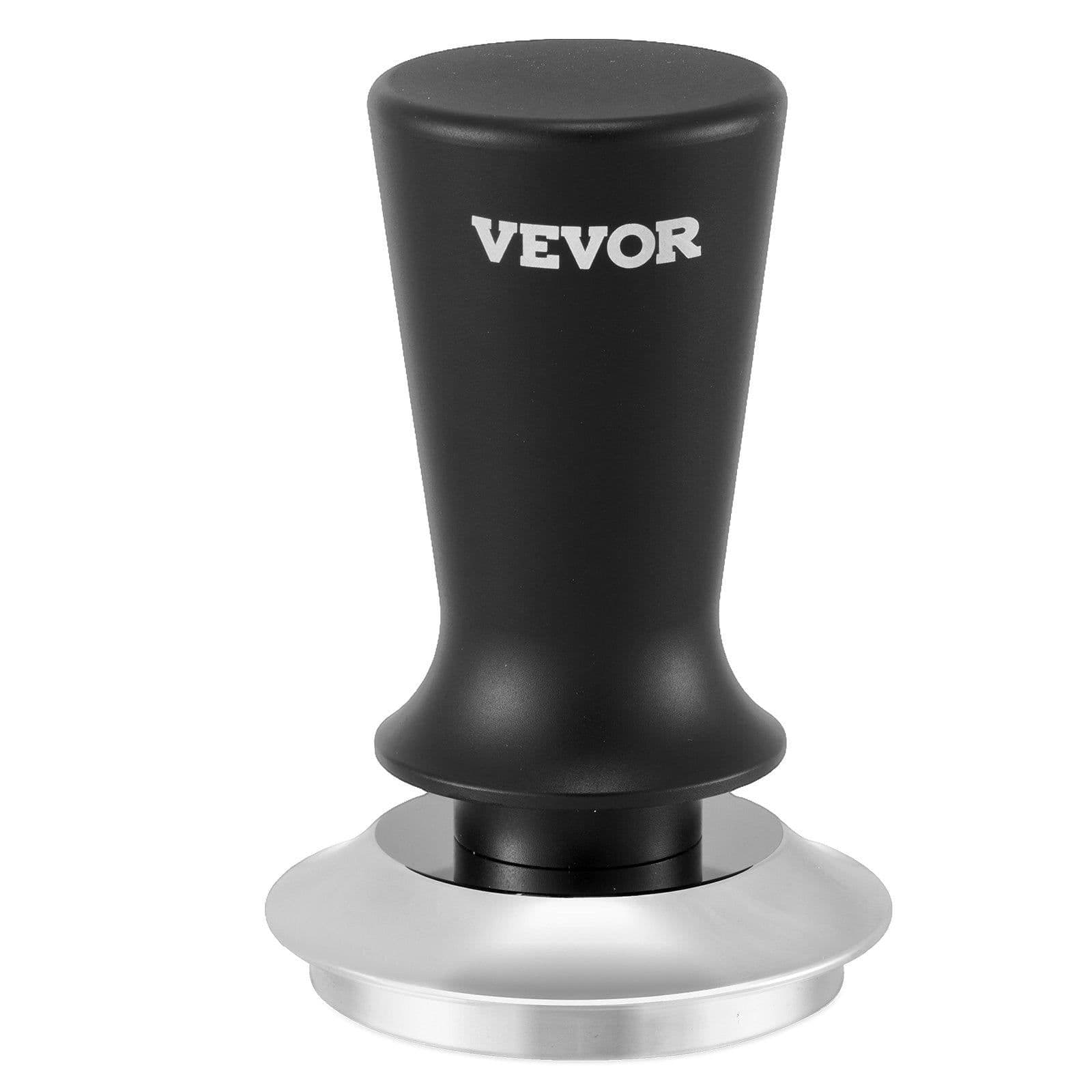image-VEVOR Espresso Tamper 58mm, Spring Loaded Coffee Tamper, 30 lbs Tamper Tool Espresso, Stainless Tamper with Non-Slip Grip