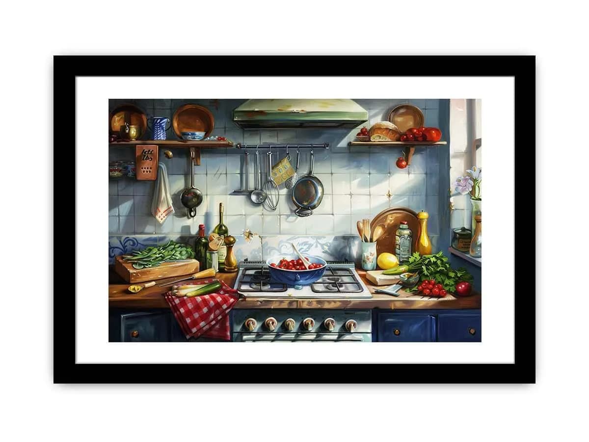 image-Kitchen Framed print