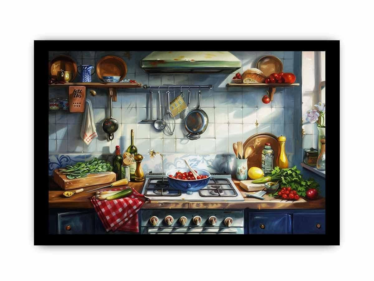 image-Kitchen Framed print