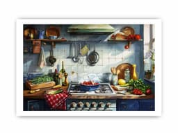 image-Kitchen Framed print