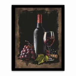 image-Red Wine Frame Print