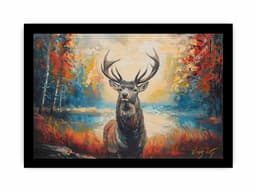 image-Deer Art Framed Print