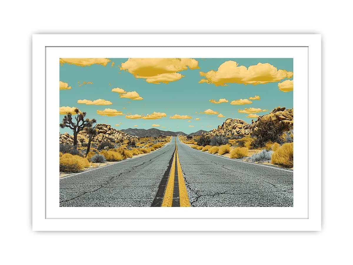 image-Dream Road Framed Framed Print