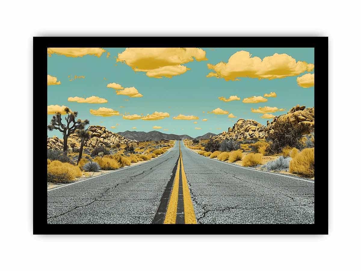image-Dream Road Framed Framed Print