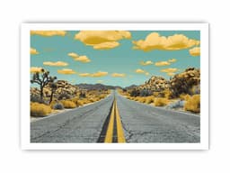 image-Dream Road Framed Framed Print