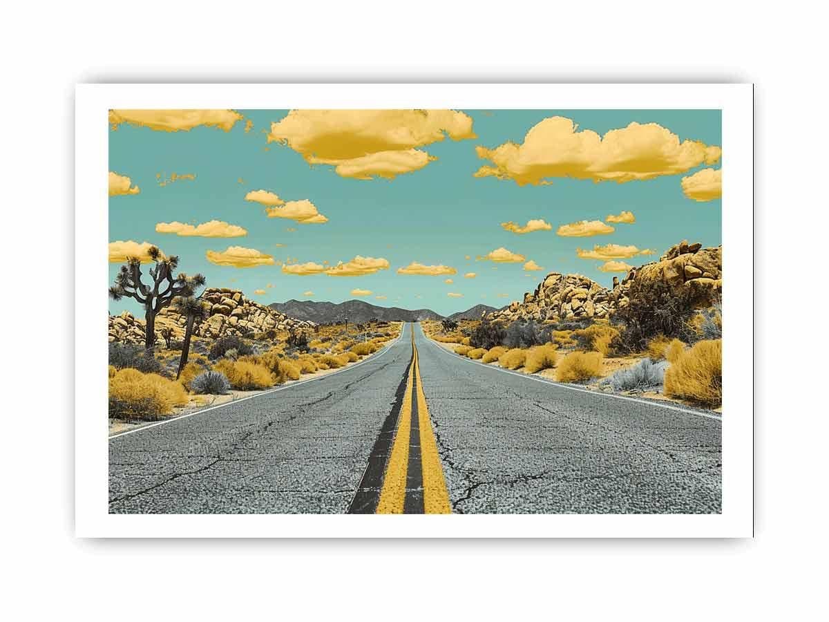 image-Dream Road Framed Framed Print