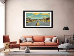 image-Dream Road Framed Framed Print