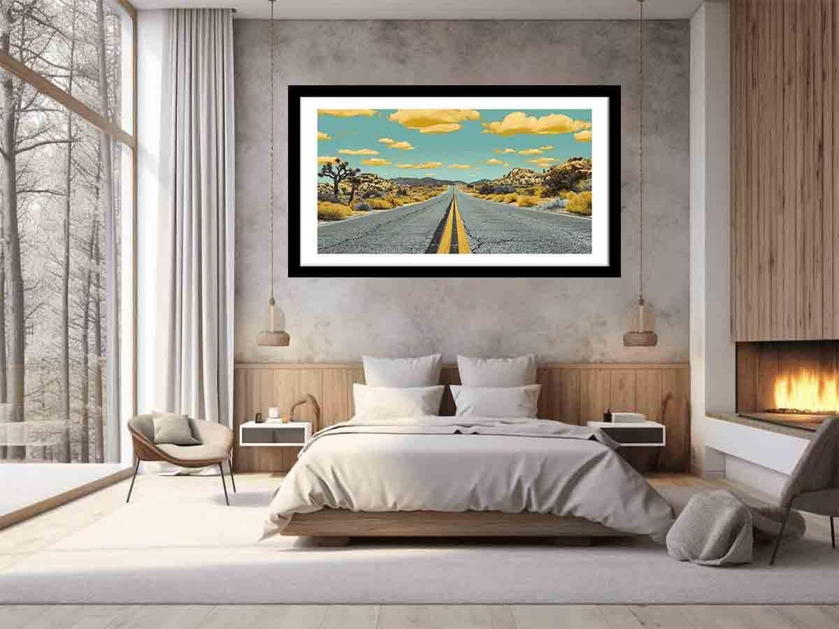 image-Dream Road Framed Framed Print