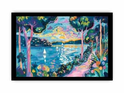 image-River Art Framed Print