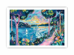 image-River Art Framed Print