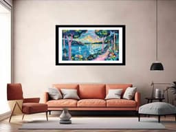 image-River Art Framed Print