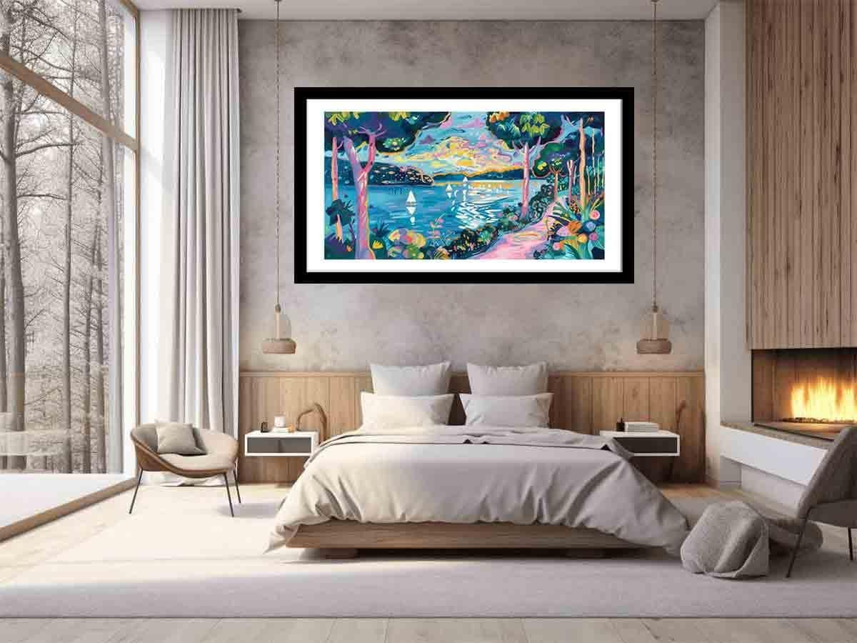 image-River Art Framed Print