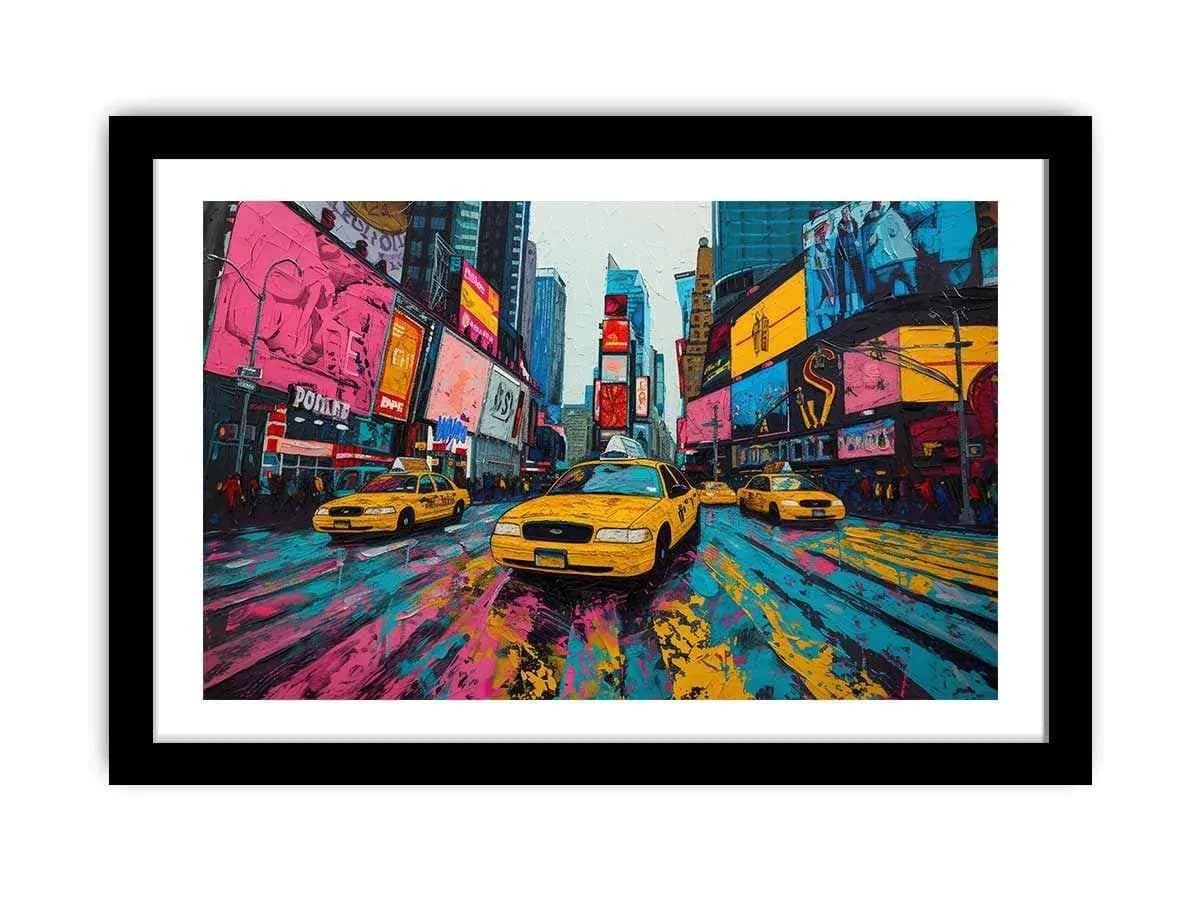 image-Times Square Framed Framed Print