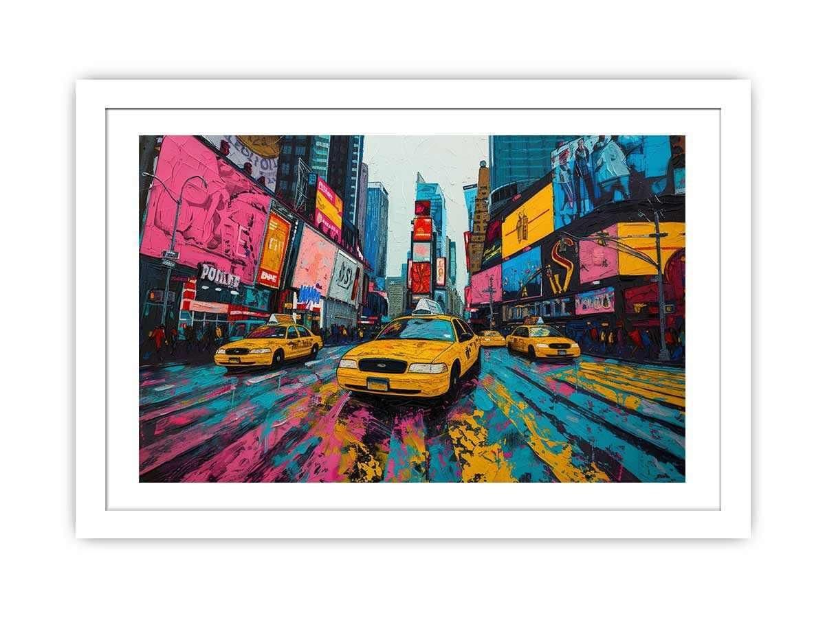image-Times Square Framed Framed Print