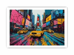 image-Times Square Framed Framed Print