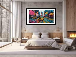 image-Times Square Framed Framed Print