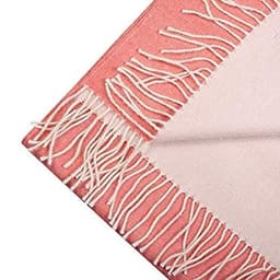 image-Great Natural Alpaca 100% Baby Alpaca scarf pink-white colour