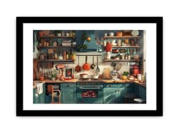 image-Kitchen Framed Framed Print