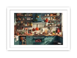 image-Kitchen Framed Framed Print