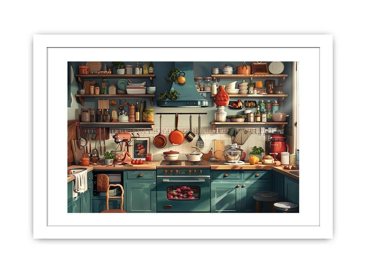 image-Kitchen Framed Framed Print