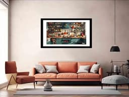 image-Kitchen Framed Framed Print