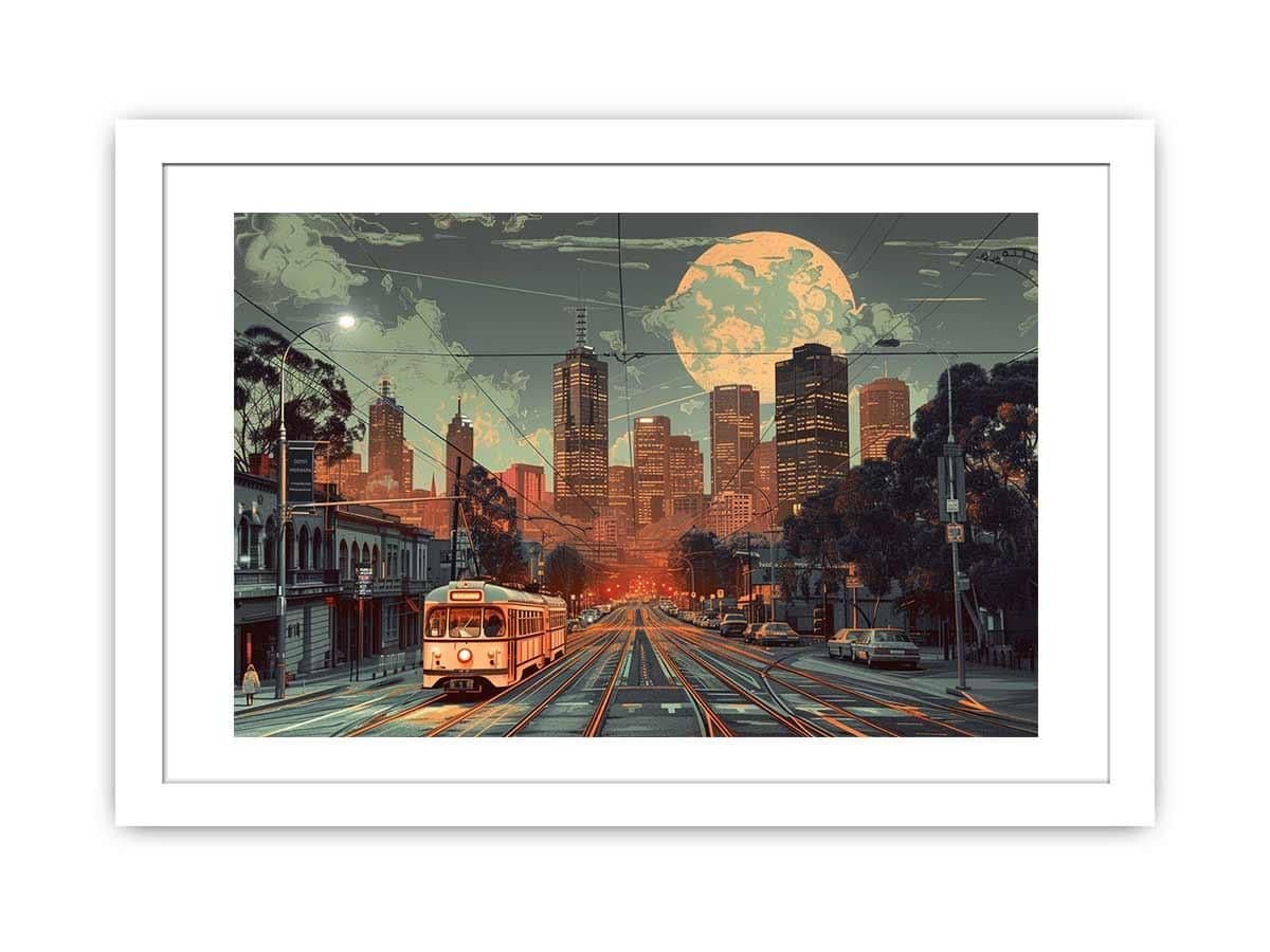 image-Melbourne Framed Print