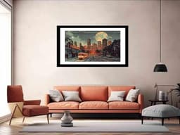 image-Melbourne Framed Print