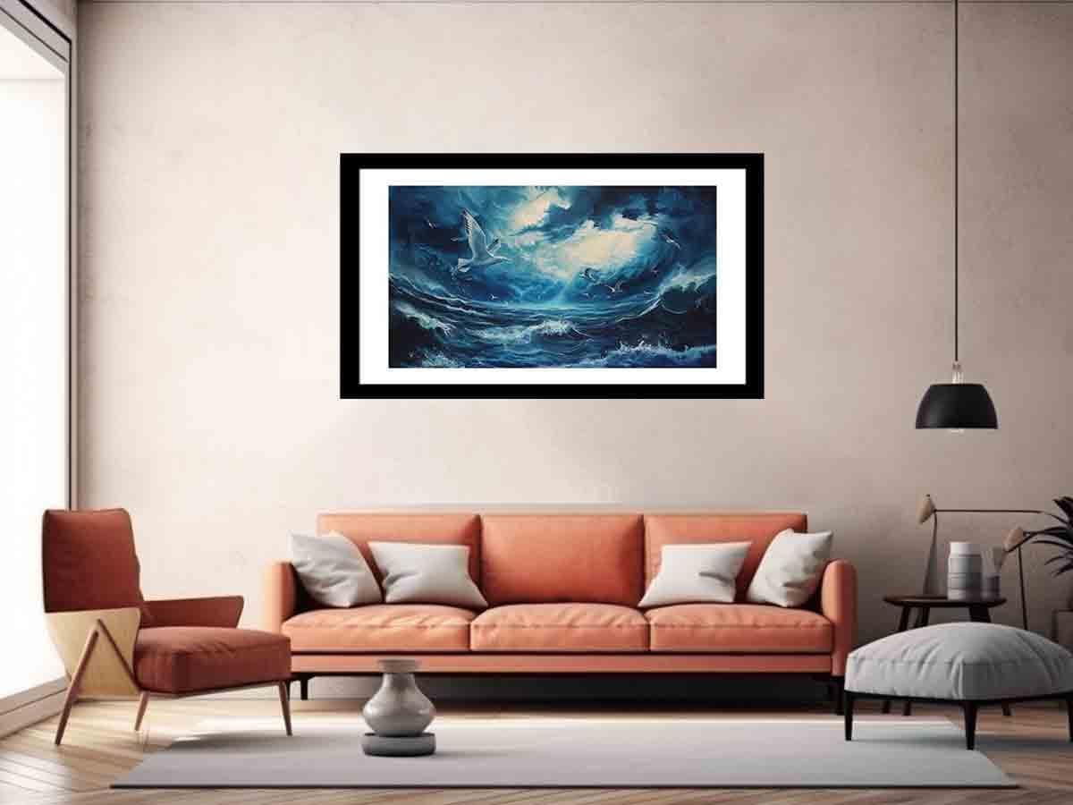 image-Ocean Framed Print