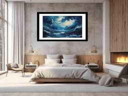 image-Ocean Framed Print