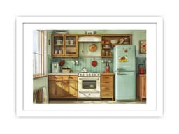 image-Kitchen Framed Print