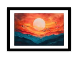 image-Sunrise Framed Print