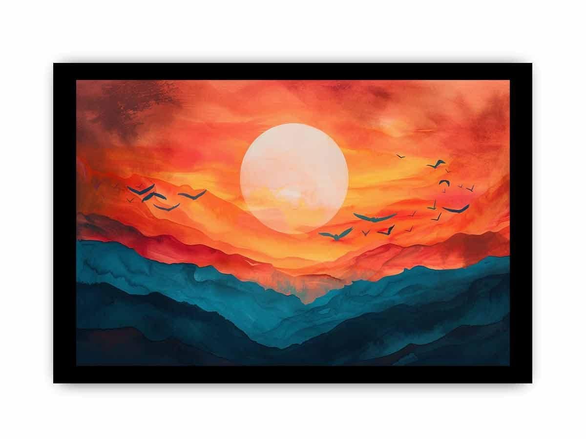 image-Sunrise Framed Print