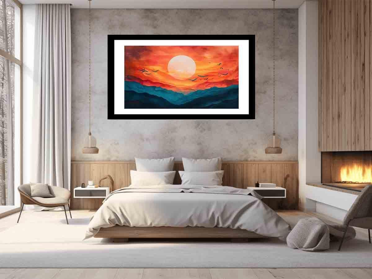 image-Sunrise Framed Print