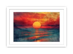 image-Sunset Framed Print