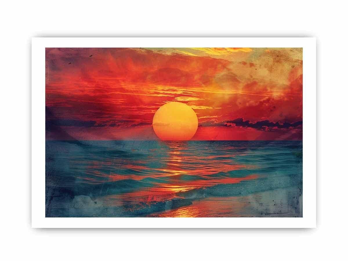 image-Sunset Framed Print