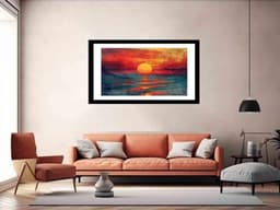 image-Sunset Framed Print