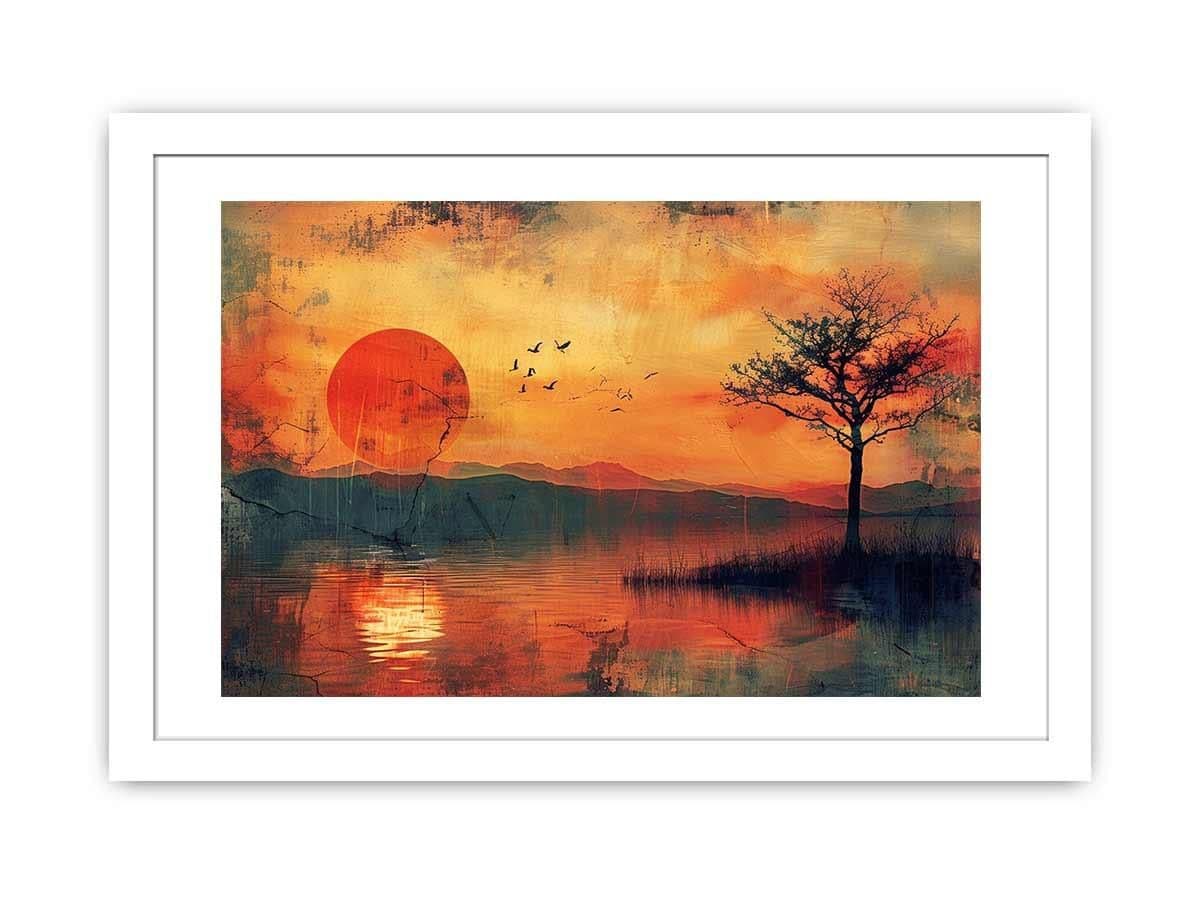 image-Sunset Framed Print