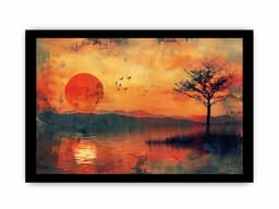 image-Sunset Framed Print