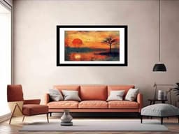 image-Sunset Framed Print