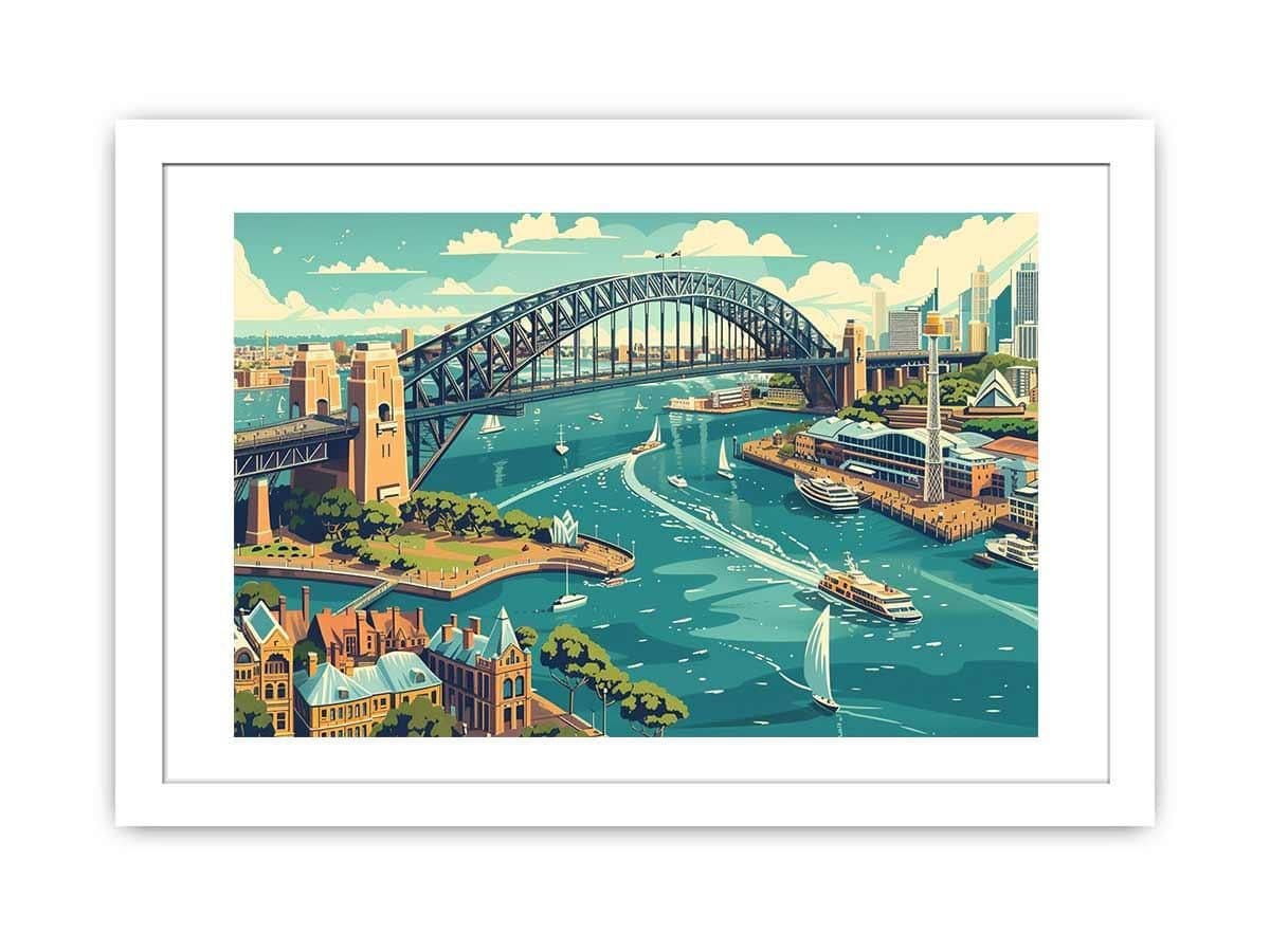 image-Sydney Framed Print