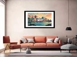 image-Sydney Framed Print
