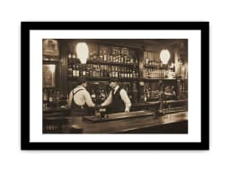 image-Vintage Bar Framed Print
