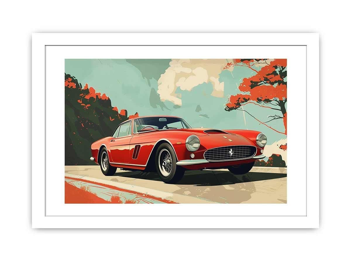image-Vintage Car Framed print