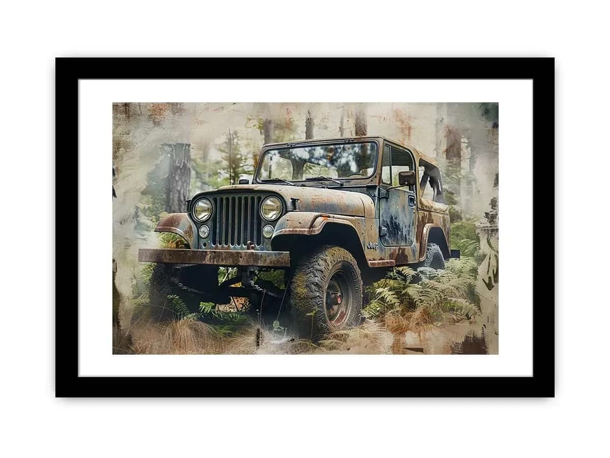 image-Jeep Framed Print Framed Print