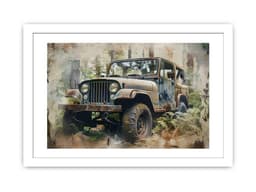 image-Jeep Framed Print Framed Print