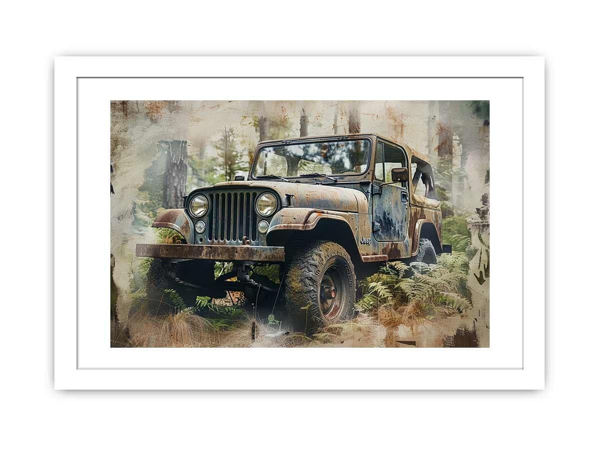 image-Jeep Framed Print Framed Print