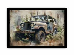 image-Jeep Framed Print Framed Print