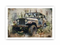 image-Jeep Framed Print Framed Print